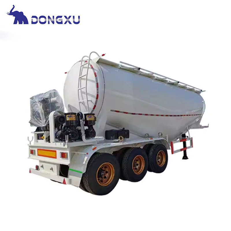V Type Bulk Cement Tank Trailer 5