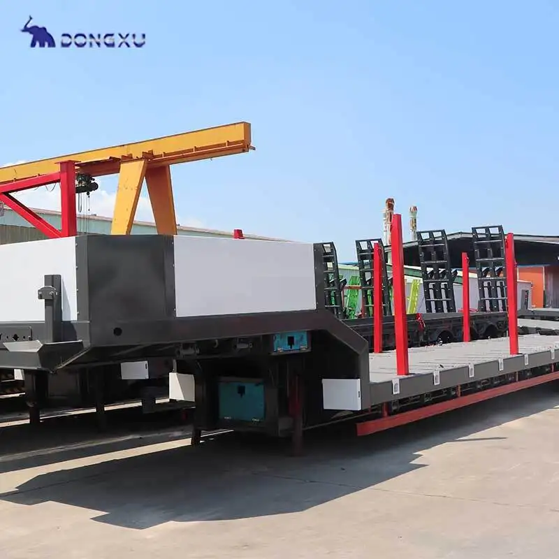 Hot Sale Custom Flatbed Semi Trailers Custom Flatbed Semi Trailers Company 6