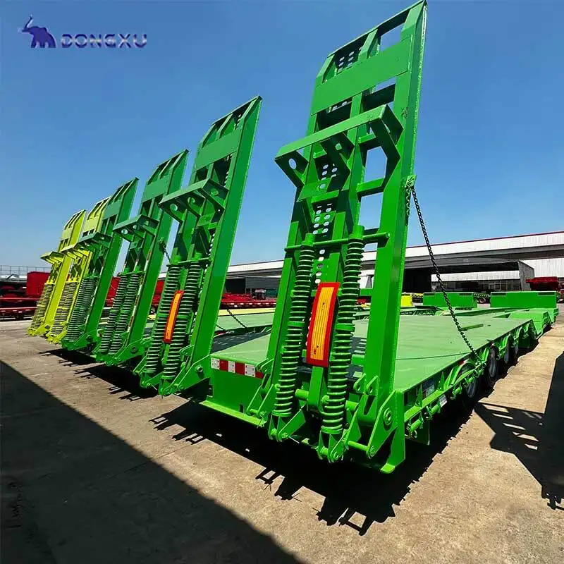 Drop Deck Trailers for Sale 1 - for Container & Bulk - DongXu Vehicle 2