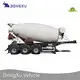 Creativeflatbed Tractor Trailer for Sand & Coal Customized Concrete Mix 1