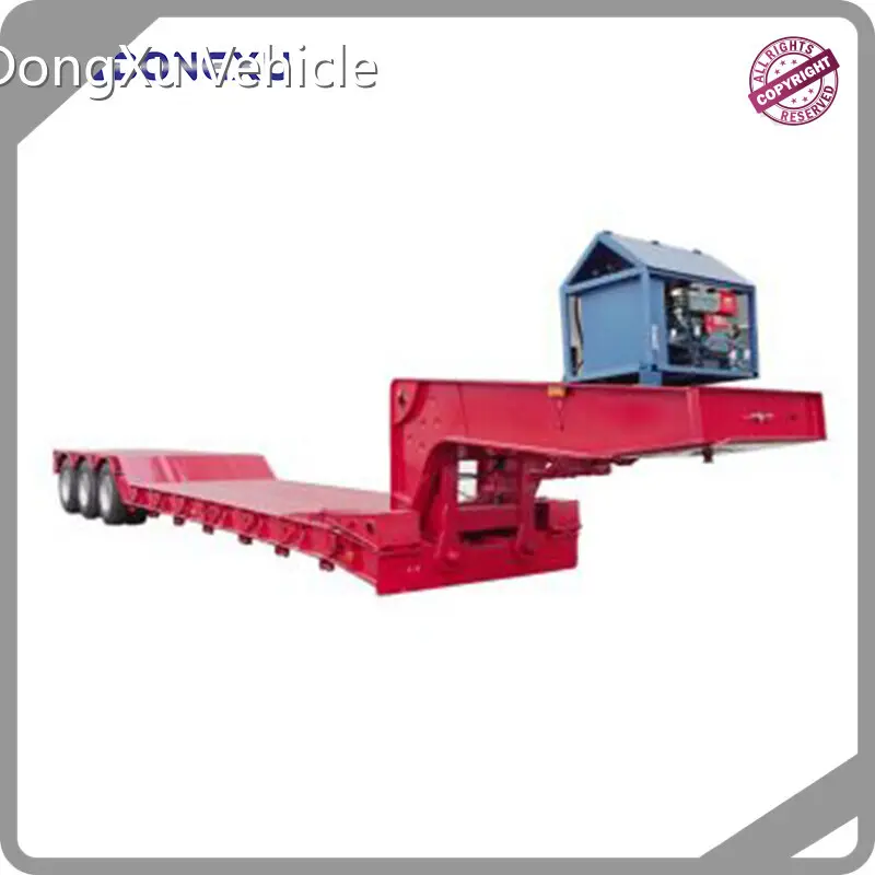 High Endsemi Truck Flatbed Trailer for Sand & Coal 12ton Steel 1