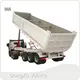 For Sand & Coal Flatbed Tractor Trailer Painiting by DongXu Vehicle 1