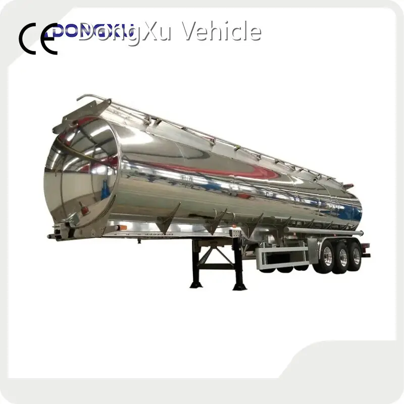 DongXu Vehicle Fuel Tank Trailer 13000mm*2500mm*3800mm/Customziedfactory 1