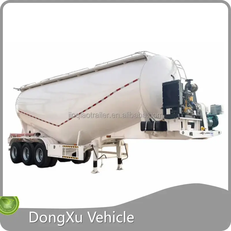 Aluminum Tanker Trailer 50T - for Container & Bulk - DongXu Vehicle 1
