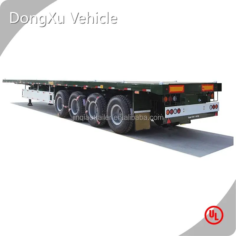 Custom Flatbed Semi Trailers for Sand & Coal 40Tfactory 1