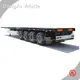 Custom Flatbed Semi Trailers for Sand & Coal 40Tfactory 1