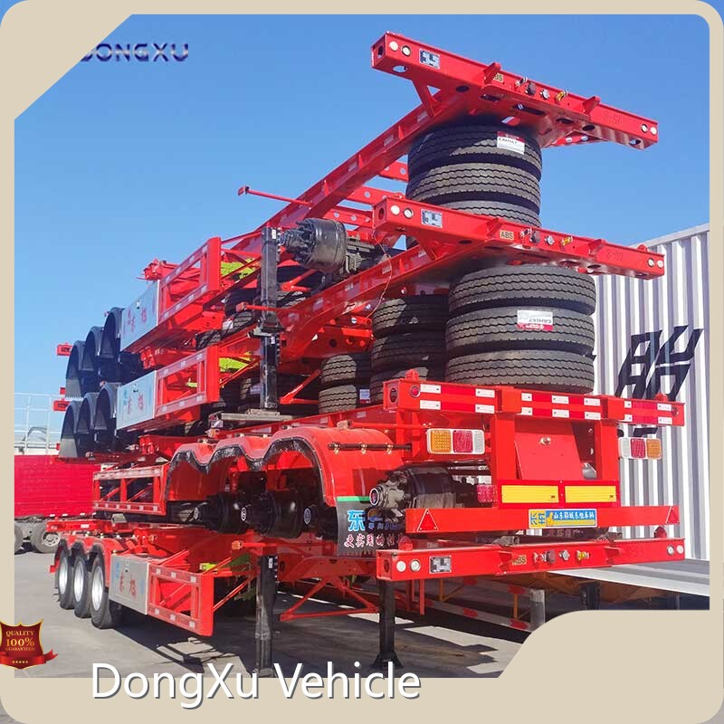 DongXu Vehicle Flatbed Trailer Manufacturer Flatbed Trailer Manufacturerfactory 1