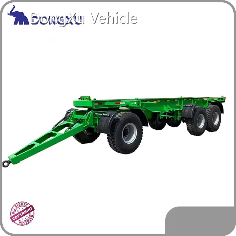 DongXu Vehicle 4 Axle Drawbar Trailer Steel 4 Axle Drawbar Trailerseries 1