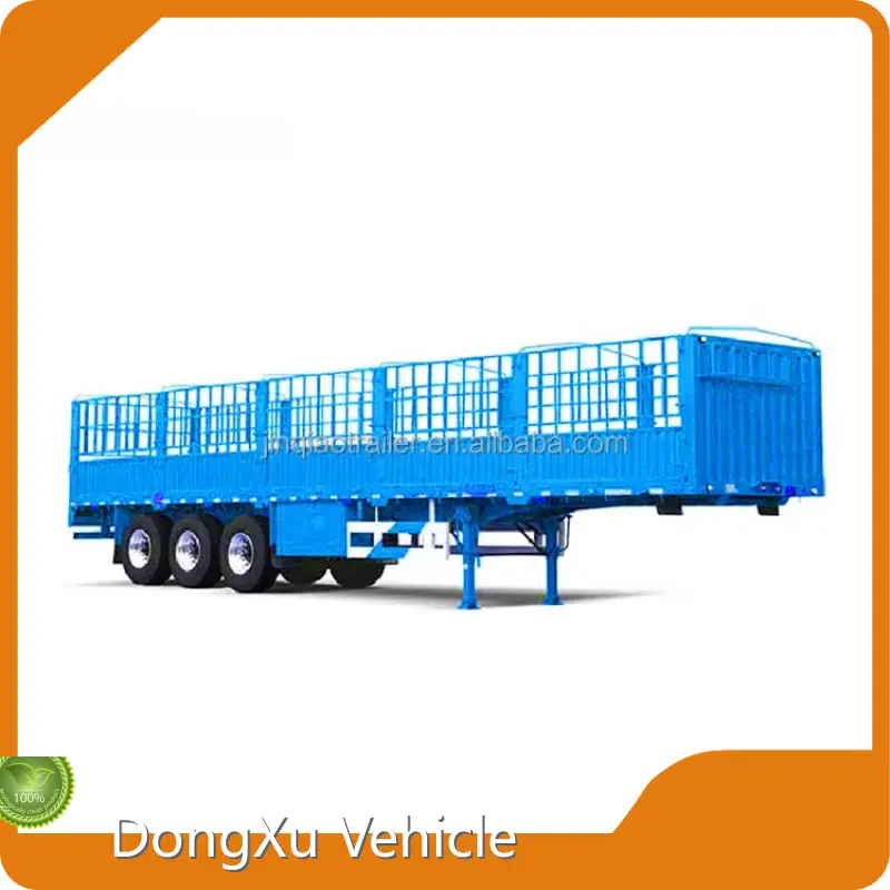 For Machinery & Equipment Transport Enclosed Trailer Steel by DongXu Vehicle 1
