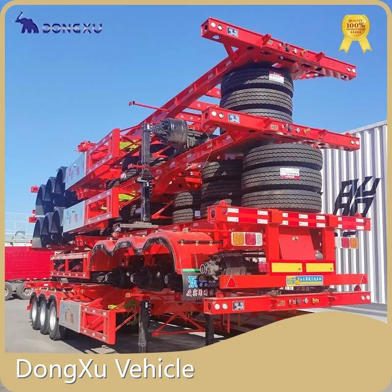 Factory Directlow Bed Semi Trailer for Machinery & Equipment 1