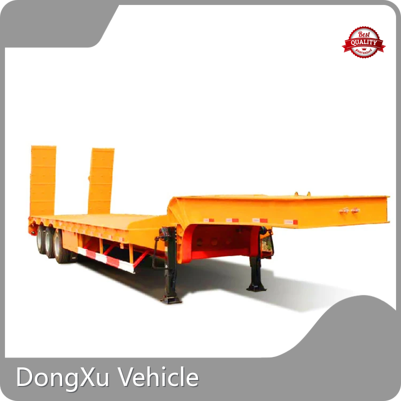 Long Lastingcustom Flatbed Semi Trailers for Machinery & Equipment DongXu Semi-Trailer 1