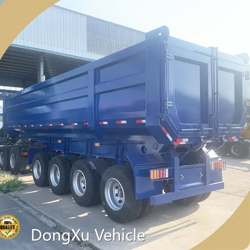 Dropside Side Tipper for Sale Q345B Truck Trailerdirectly Sale 1
