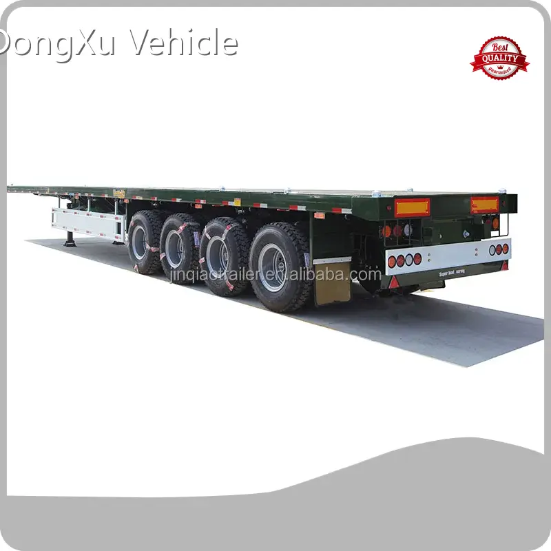 Low Loader Tractor Trailer 12/16 Pcs - for Machinery & Equipment - DongXu Vehicle 1