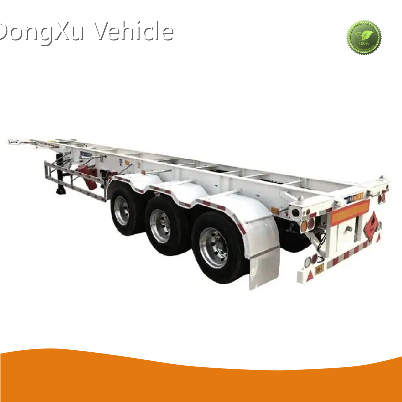 DongXu Vehicle Custom Flatbed Trailer Semi-Trailer Custom Flatbed Trailerfactory 1