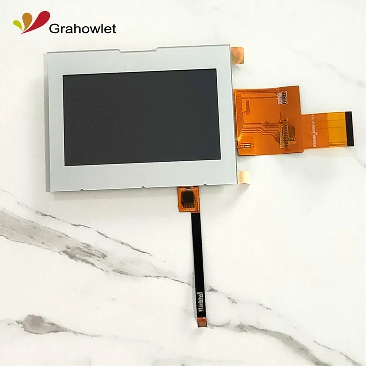 4.3 Capacitive LCD Touch Screen TFT Display Module Silver Glass 1