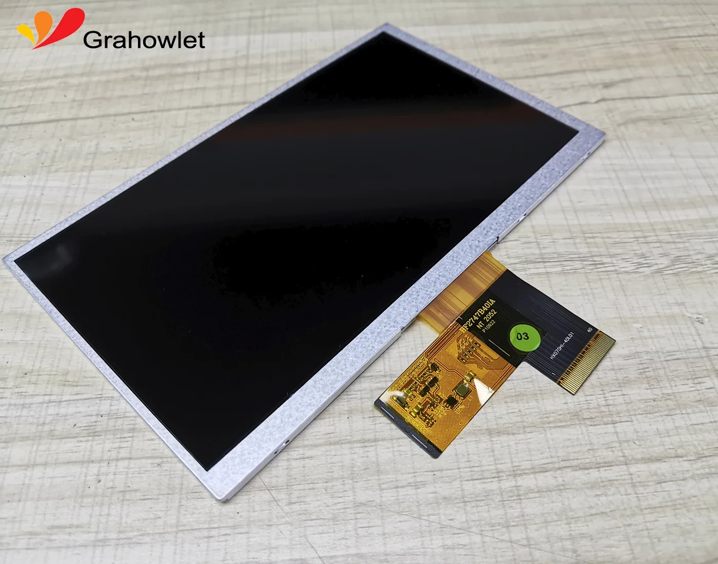 7 Inch 1024x600 A-Si TFT-LCD Screen with LVDS Interface 1