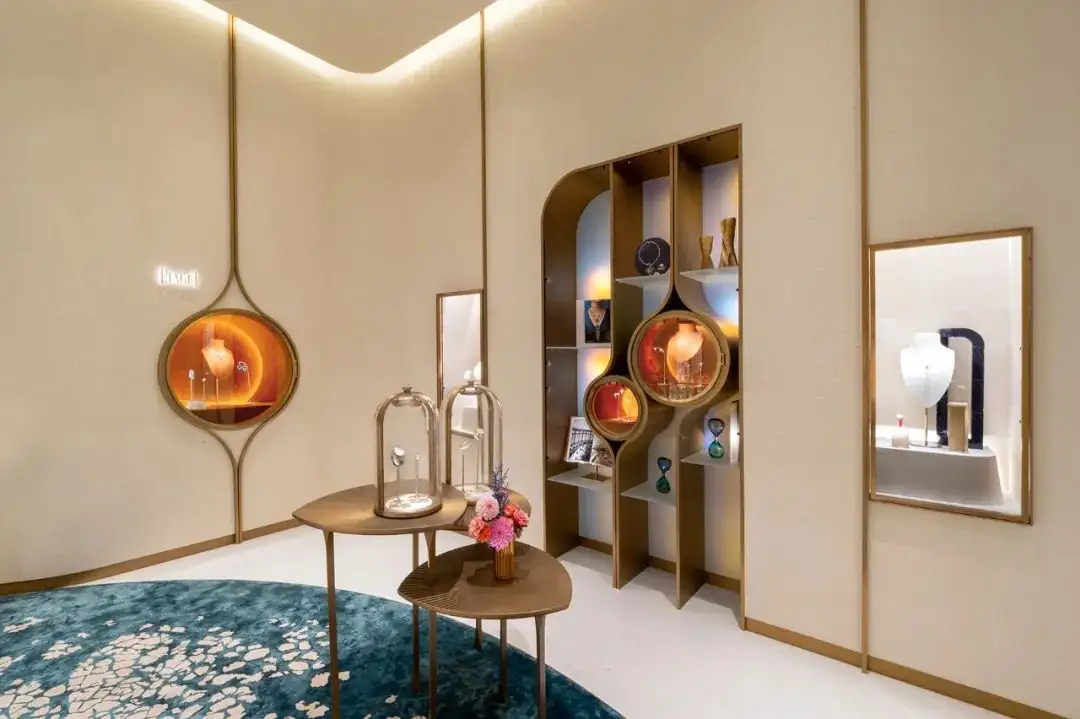 Customglass Showcase Display Hotel Luxury Jewelry Display Cases 4