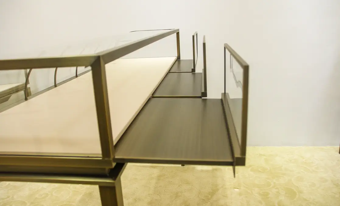 Top Glass Showcase Display Cabinet Factory 4