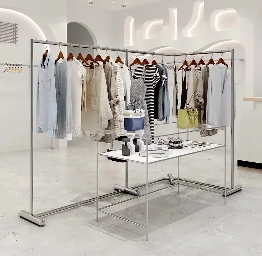 LUXE Showcases Retail Counter Display Cases Clothing Display Cabinet Retail Counter Display CasesSuppliers 3