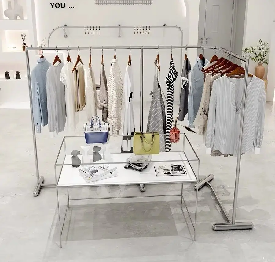 LUXE Showcases Retail Counter Display Cases Clothing Display Cabinet Retail Counter Display CasesSuppliers 4