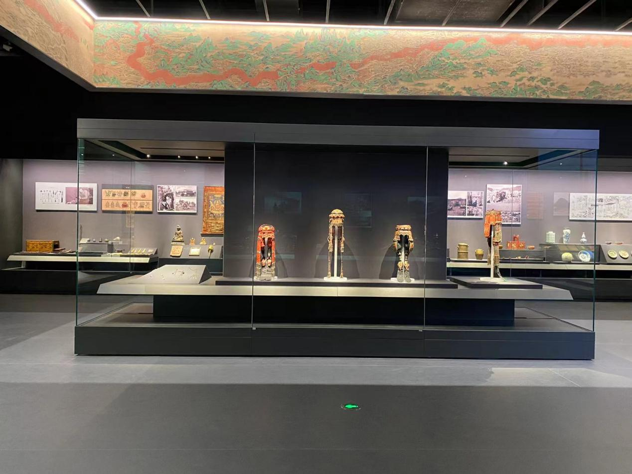 Ventas directas de fábrica de exhibición grande de vitrinas de vidrio de calidad de museo 2