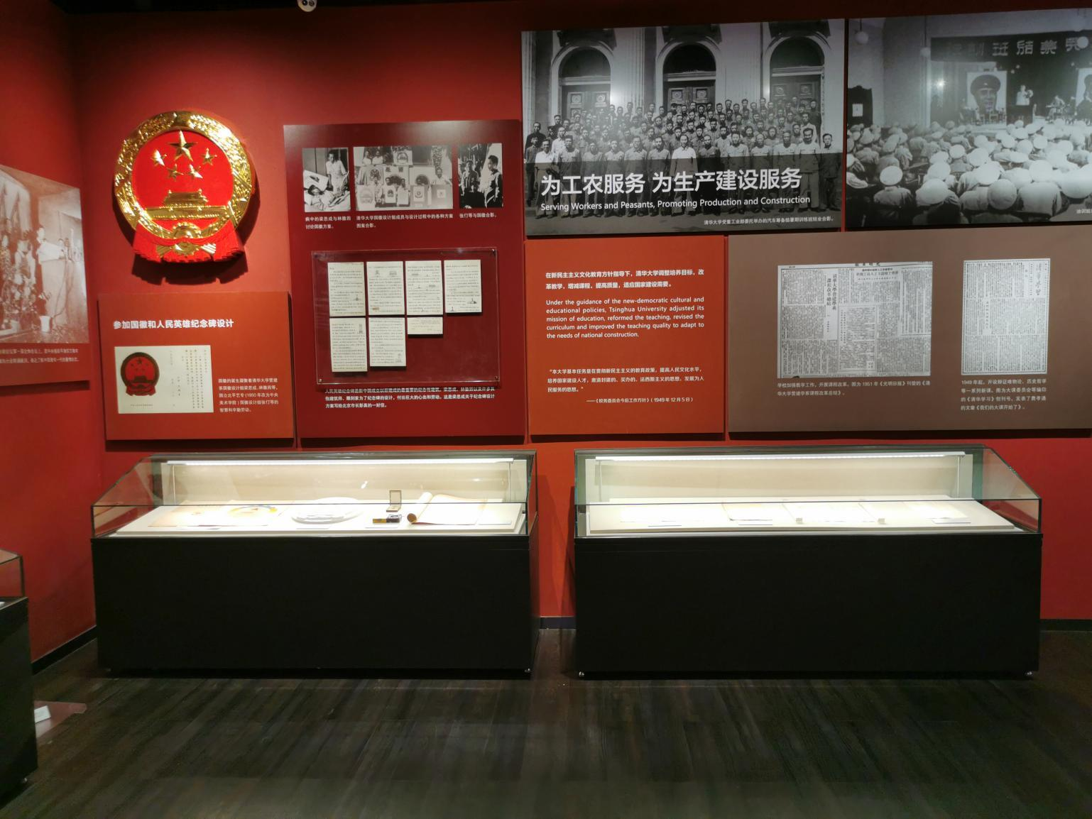 Empresa de exhibición de museo de vidrio de escritorio clásico personalizado 1