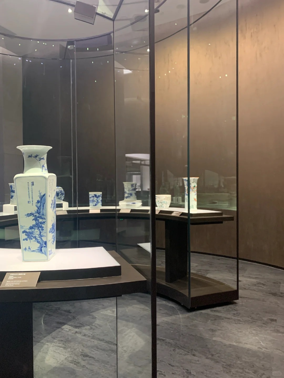 Vitrinas de antigüedades de vitrinas de museo personalizadas de últimas formas únicas 5