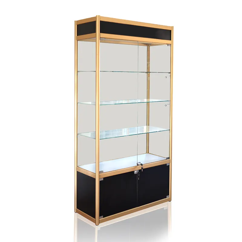 Retail Wall Display Cases 1.Free Design; 2.Value-added Services(provided Free Solution Concept); 3.Installation Instruction; 4. Take Measurements; 5. Professional After-sale Service by LUXE Showcases 3