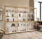 Glass Retail Display Case 1.Free Design; 2.Value-added Services(provided Free Solution Concept); 3.Installation Instruction; 4. Take Measurements; 5. Professional After-sale ServiceSuppliers 5