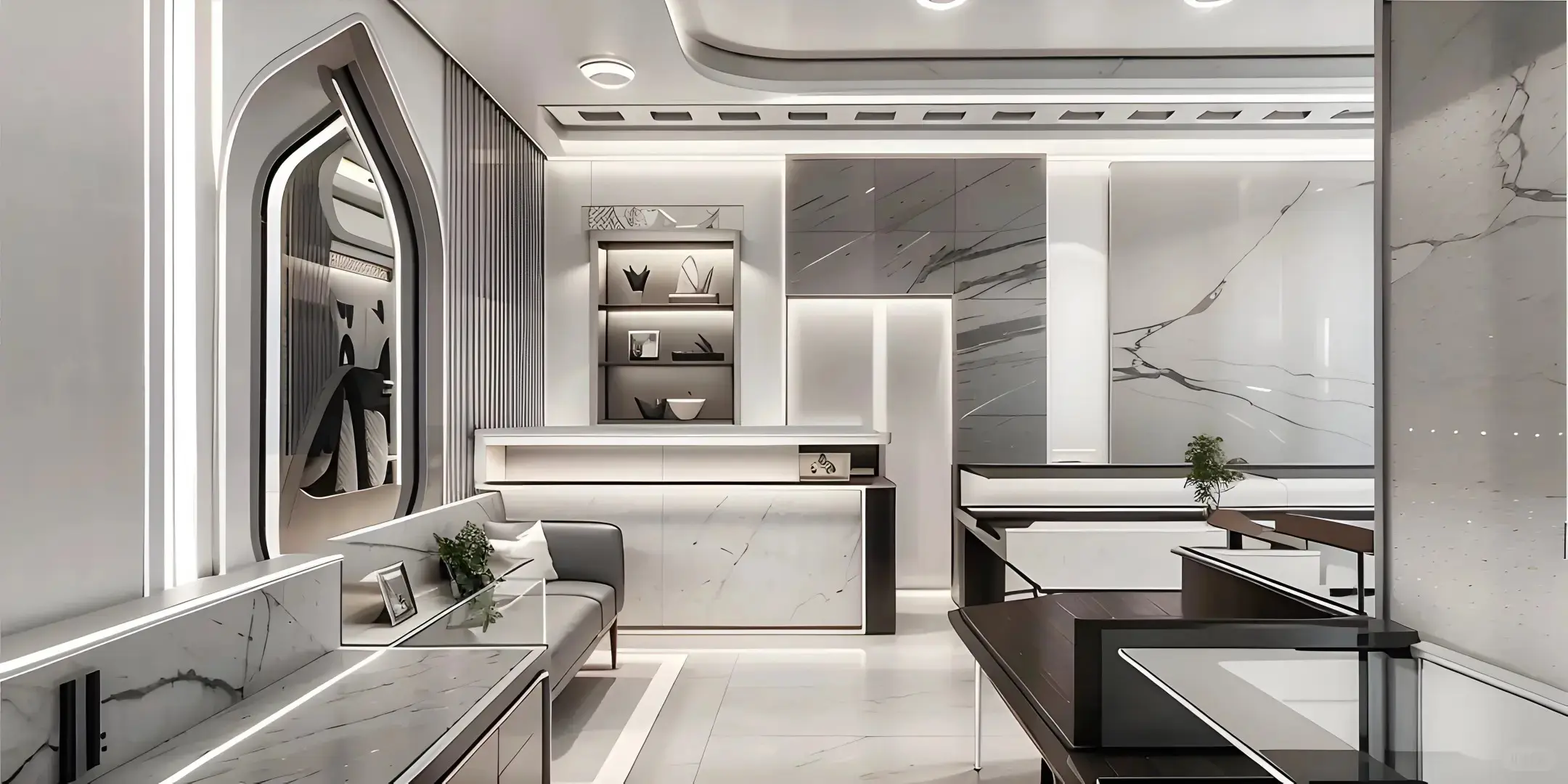 Display Cases for Retail Stores 1.Free Design; 2.Value-added Services(provided Free Solution Concept); 3.Installation Instruction; 4. Take Measurements; 5. Professional After-sale Service by LUXE Showcases 5