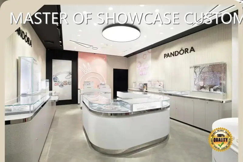 Jewelry Store Display Case 1.Free Design; 2.Value-added Services(provided Free Solution Concept); 3.Installation Instruction; 4. Take Measurements; 5. Professional After-sale Service - - LUXE Showcases 1