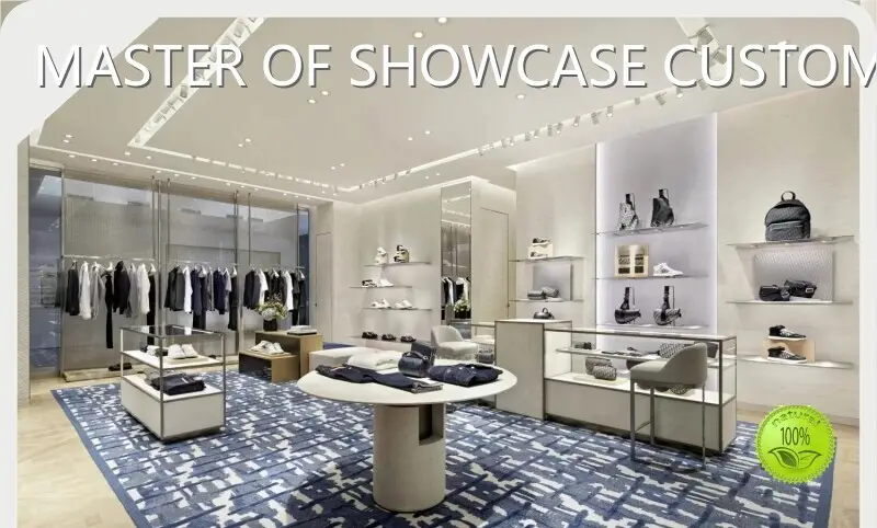 Shop Display Suppliers Stainless Steel - - LUXE Showcases 1