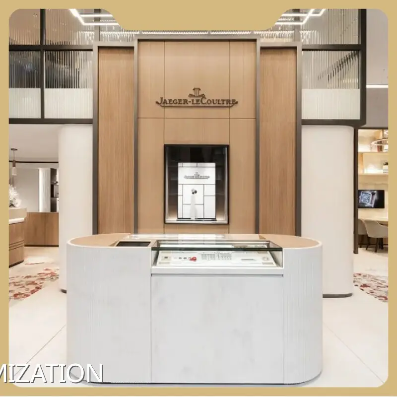 Modern Glass Showcase Factory Direct Salefor Business 1