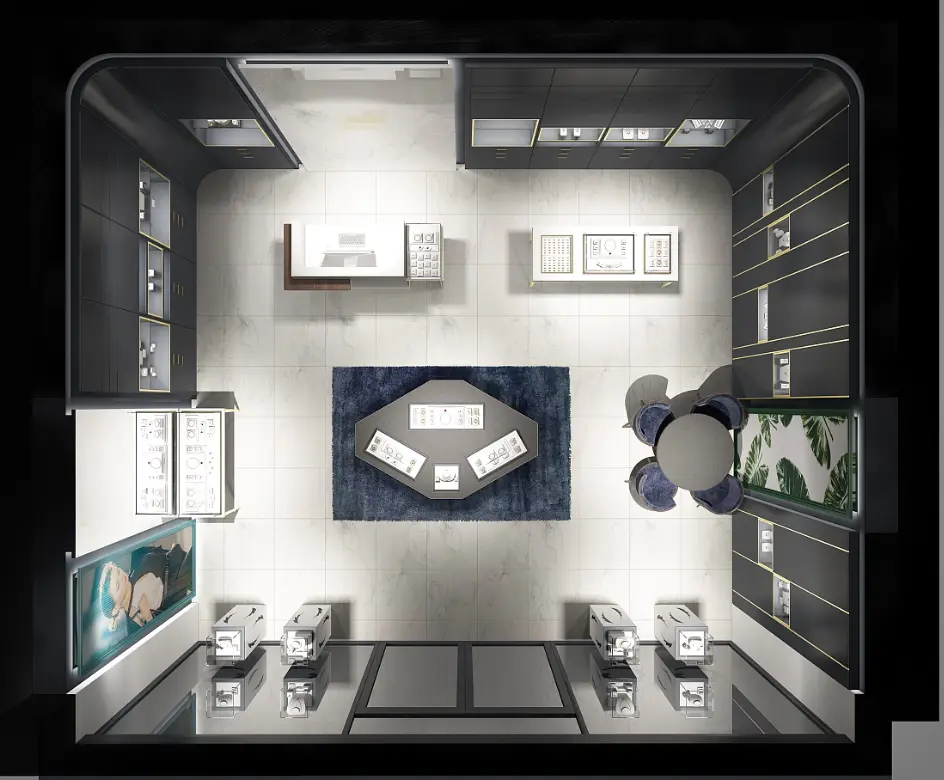Professional Retail Display Cabinet Price List 5