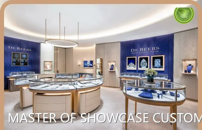Customjewellery Display Cabinets for Shops LUXE Showcases Stainless Steel 1