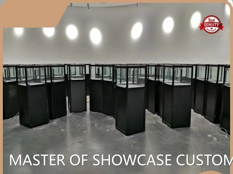 Glass Store Display Case Stainless SteelSupply 1