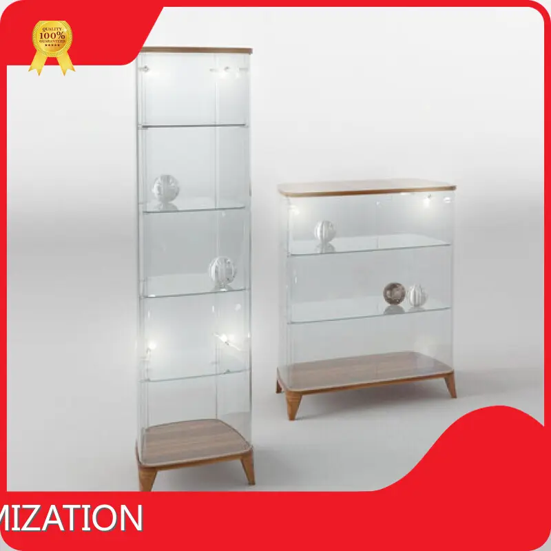 Glass Showcase for Collectibles Suppliers LUXE Showcases 1