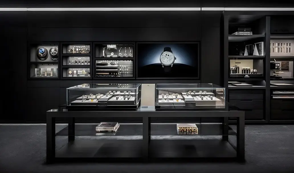 Retail Glass Showcase Luxury Watch Display Showcase by LUXE Showcases 2