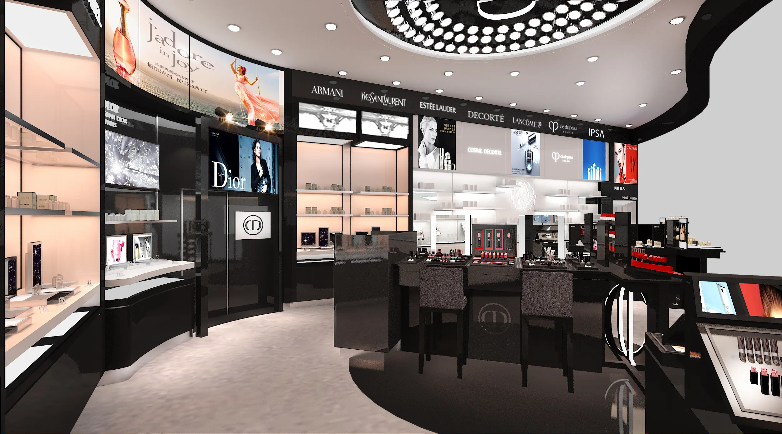 Retail Store Display Cabinets 10 Professional Design Team(space Designer - - LUXE Showcases 3