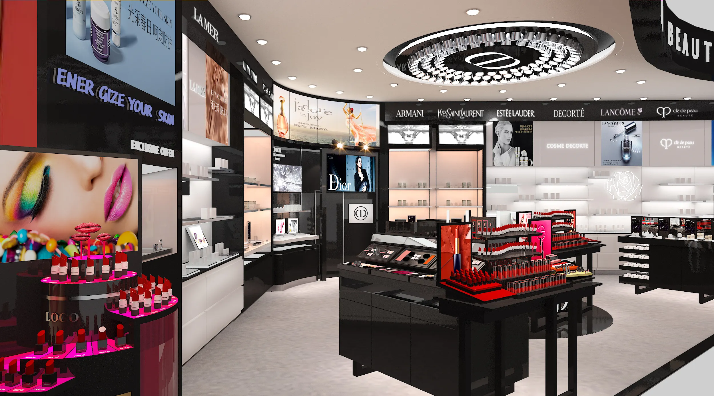 Retail Store Display Cabinets 10 Professional Design Team(space Designer - - LUXE Showcases 2