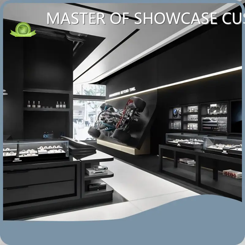 Retail Glass Showcase Luxury Watch Display Showcase by LUXE Showcases 1
