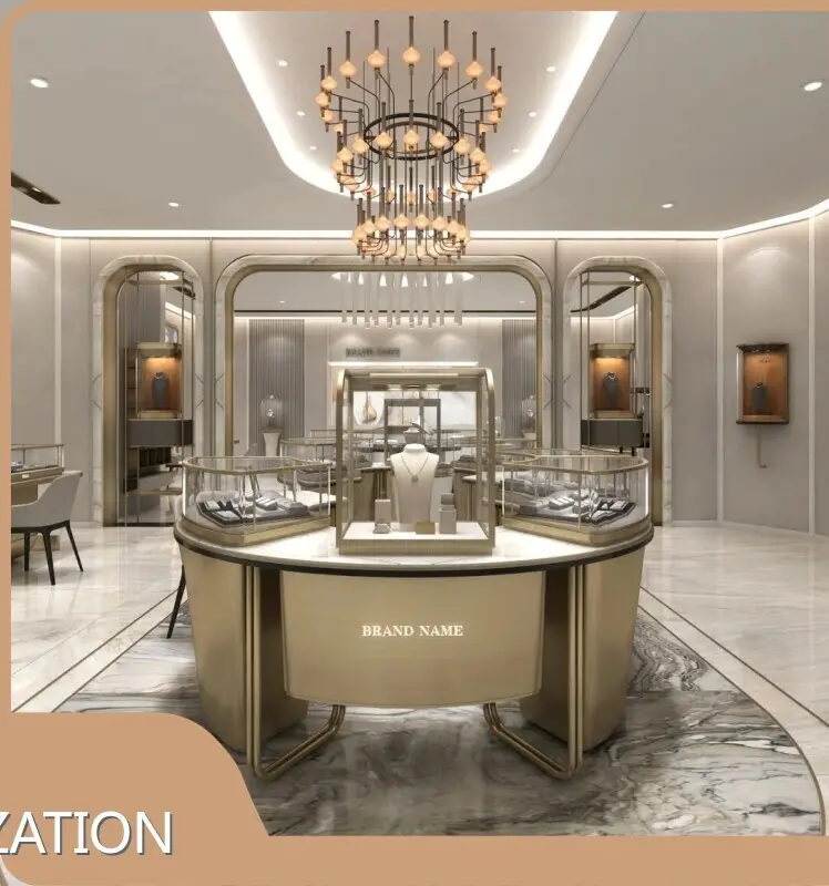 Jewellery Display Cabinet Glass by LUXE Showcases 1