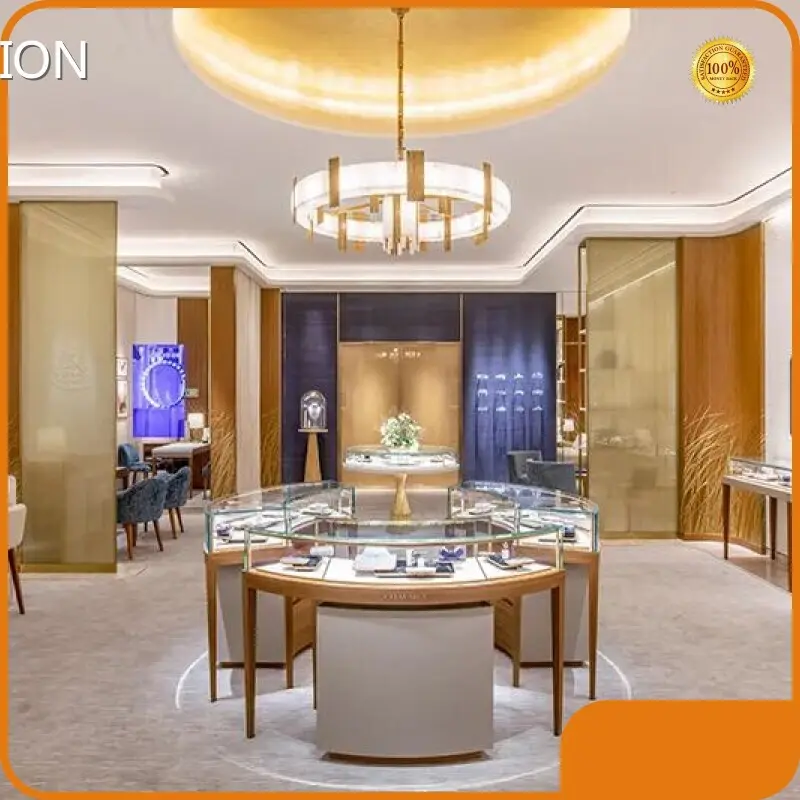 Custom Jewelry Showcase Company 10 Professional Design Team(space Designer 1