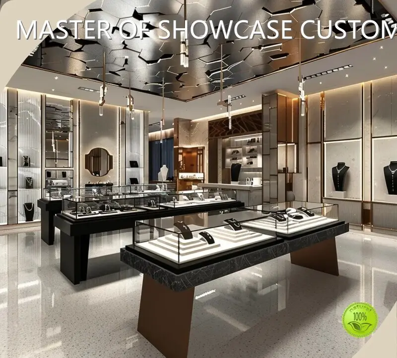 Jewelry Display Cases for Retail Stores 10 Professional Design Team(space Designer by LUXE Showcases 1