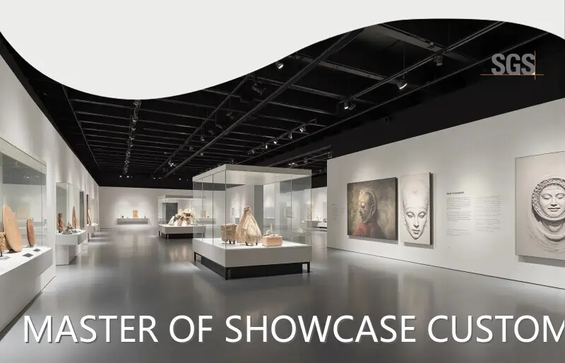 LUXE Showcases Aluminium Glass Showcase Factory Direct Sale Aluminium Glass ShowcaseSupplier 1