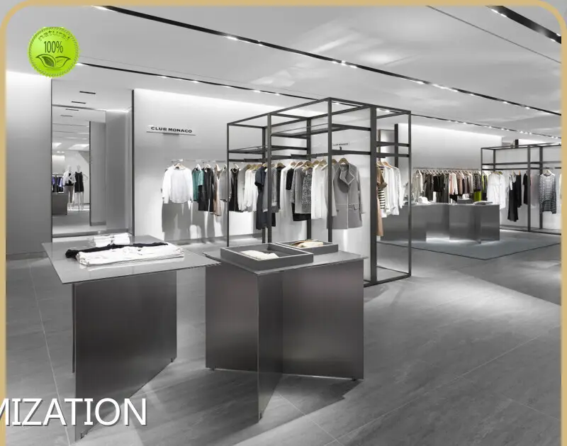 Store Fixture Showcase 1.Free Design; 2.Value-added Services(provided Free Solution Concept); 3.Installation Instruction; 4. Take Measurements; 5. Professional After-sale Service - - LUXE Showcases 1
