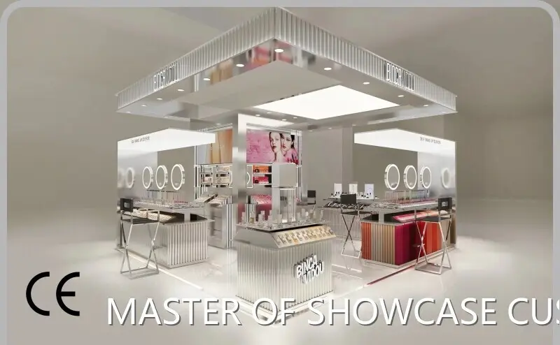 Qualityglass Display Case for Retail Duty-free Shop High-End Perfume Showcase 1