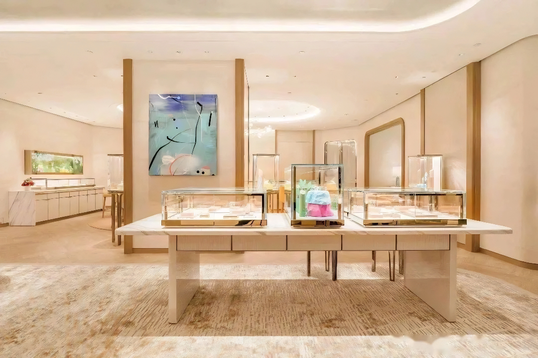 Las mejores exhibiciones de joyas lujosas nuevas exhibiciones de joyas personalizadas 4