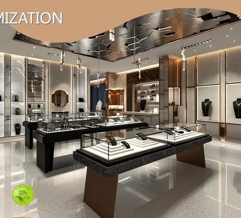 Jewellery Display Cabinet Luxury Jewelry Stores Display Wholesale - LUXE Showcases 1