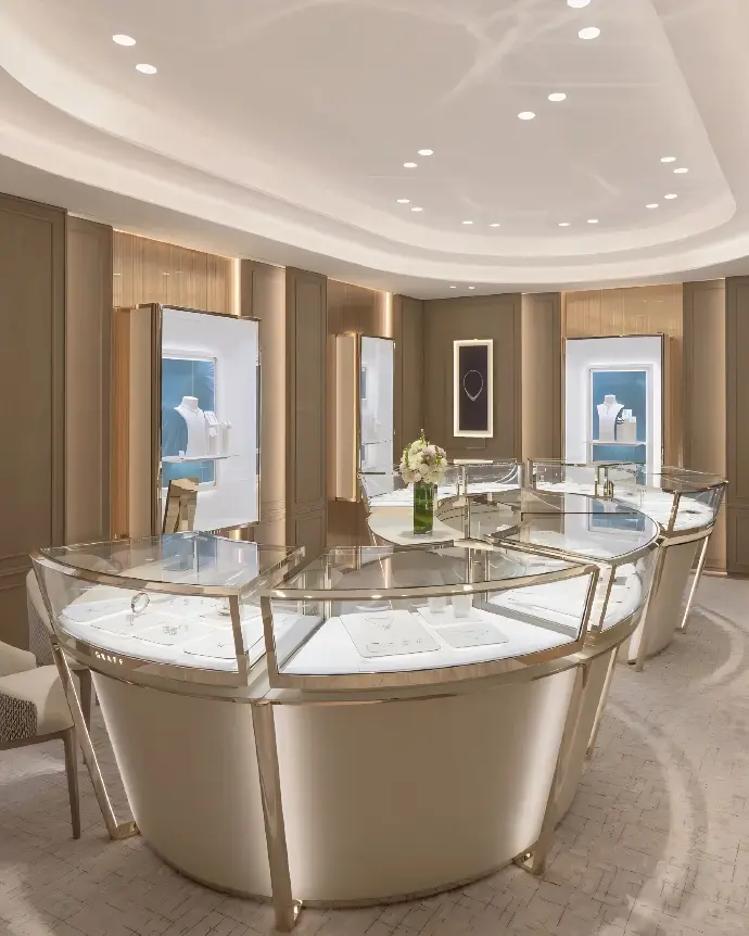 LUXE Showcases Glass Display Case R&D Designer-lighting Designer-soft Fitting Designer and Display Designer)for Sale 3
